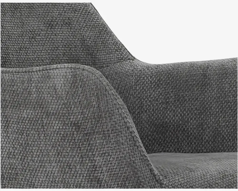 New Daells Bolighus Spisebordsstol med armlæn i grå