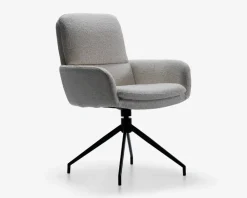 Daells Bolighus Spisebordsstol med armlæn og rotation