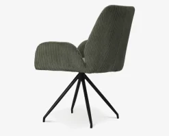 Outlet Daells Bolighus Spisebordsstol med armlæn i grøn