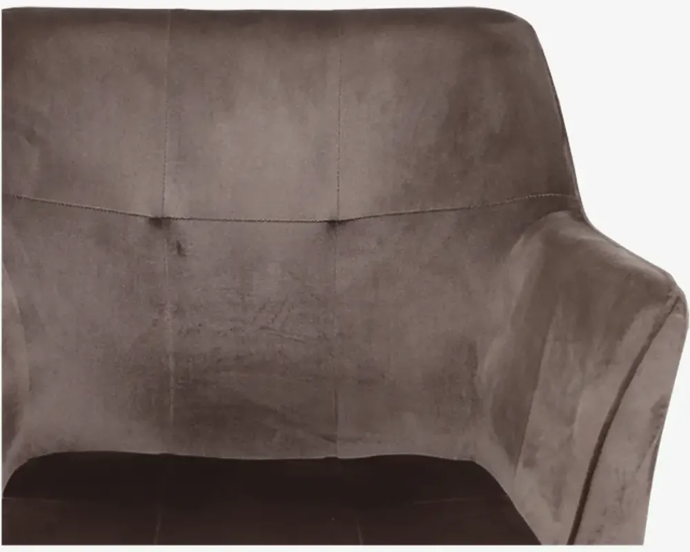 Daells Bolighus Spisebordsstol med armlæn i beige