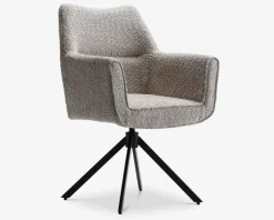 Best Daells Bolighus Spisebordsstol med armlæn beige