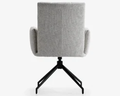 Hot Daells Bolighus Spisebordsstol med armlæn i beige stof