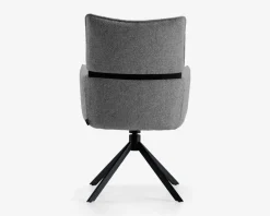 New Daells Bolighus Spisebordsstol med armlæn i grå