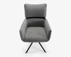 New Daells Bolighus Spisebordsstol med armlæn i grå