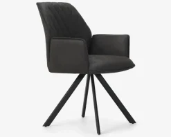 Online Daells Bolighus Spisebordsstol med armlæn Grå