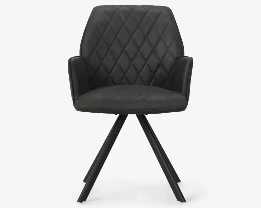 Online Daells Bolighus Spisebordsstol med armlæn Grå