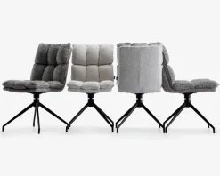 Outlet Daells Bolighus Spisebordsstol med drejestel i grøn