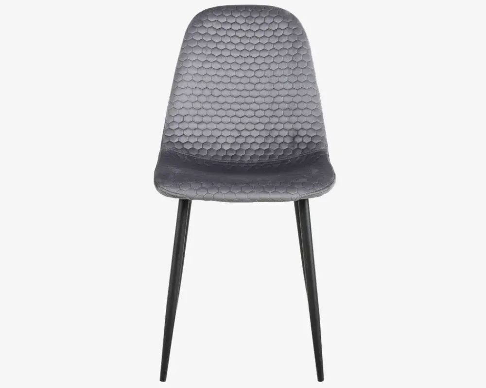 Online Daells Bolighus Spisebordsstol med flot mønster Grå