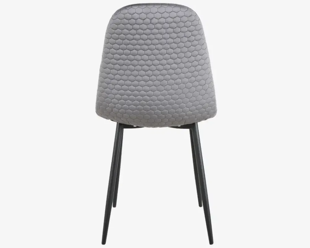 Online Daells Bolighus Spisebordsstol med flot mønster Grå