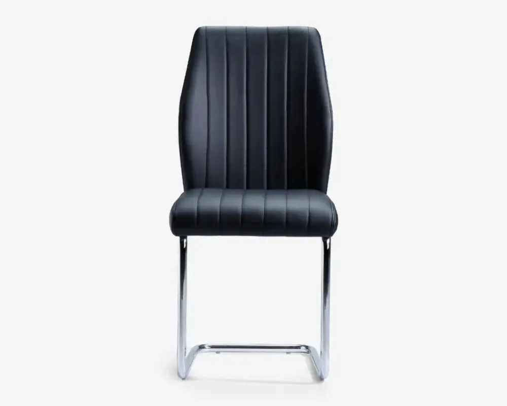 Outlet Daells Bolighus Spisebordsstol med krom stel