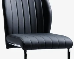 Outlet Daells Bolighus Spisebordsstol med krom stel