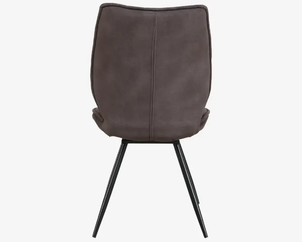 New Daells Bolighus Spisebordsstol Navarra i antracit med drejestel Grå