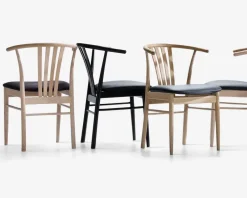 Best Daells Bolighus Spisestuestol i sortlakeret bøg