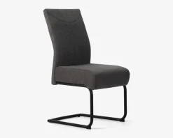 Daells Bolighus Spisestuestol posefjedre i sædet antracit