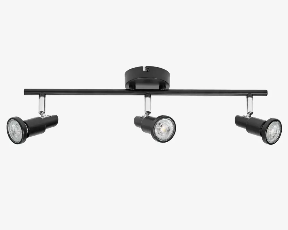 Daells Bolighus Spot 3xGU10 sort L.48,6 cm