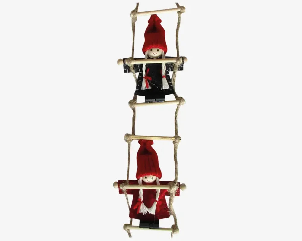 Discount Daells Bolighus Stige Med Nisser 4stk. H.53 cm