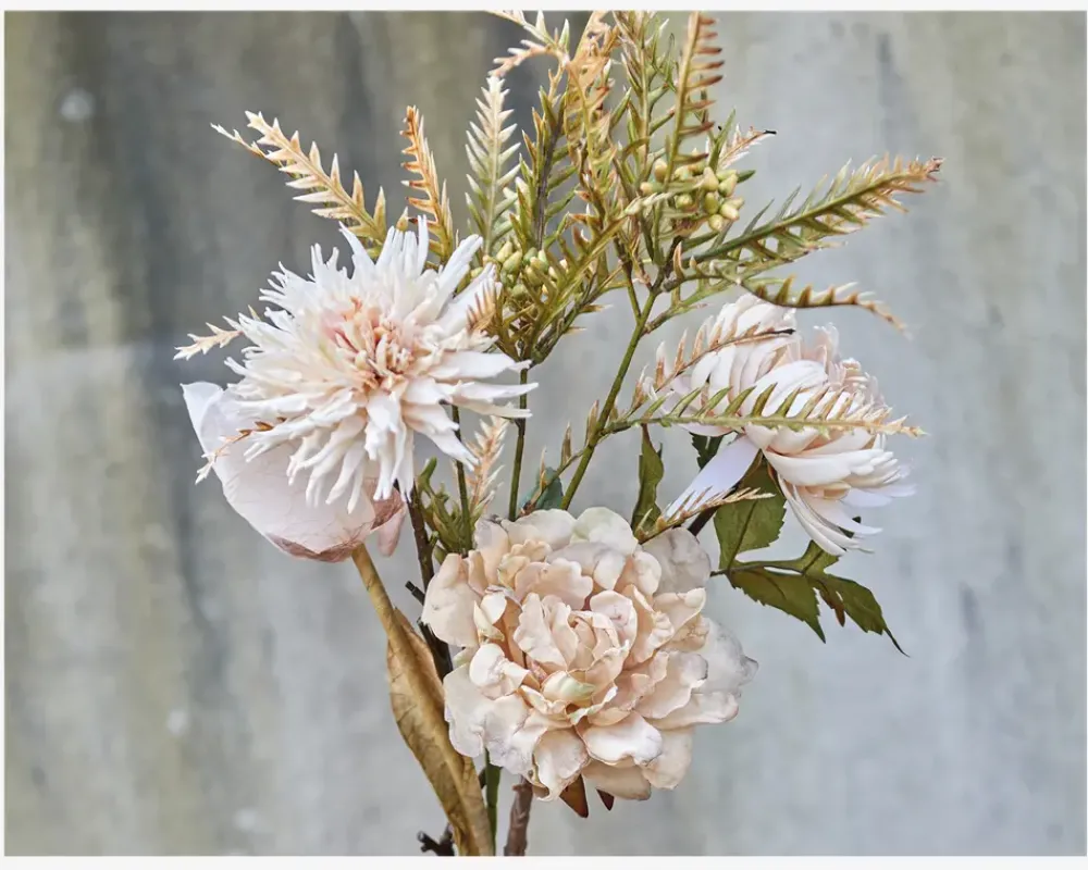 Discount Daells Bolighus Stilk Krysantemum Hvid H.75 cm