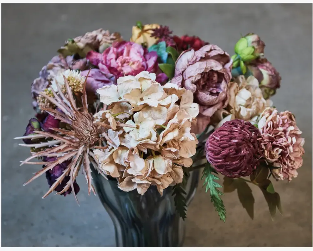 Hot Daells Bolighus Stilk Pæon cream H.40 cm Creme