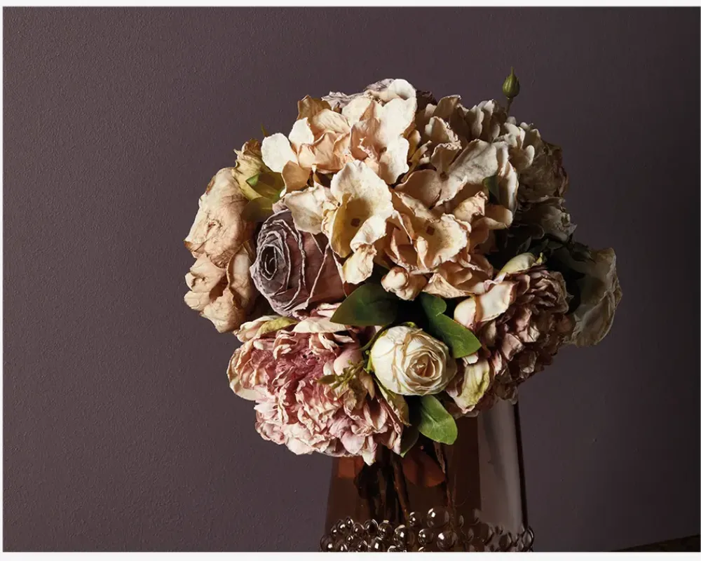 Clearance Daells Bolighus Stilk Pæon H.30 cm Lyserød