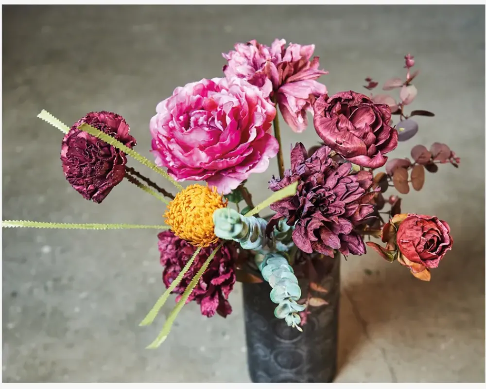 Hot Daells Bolighus Stilk Pæon Pink H.71 cm