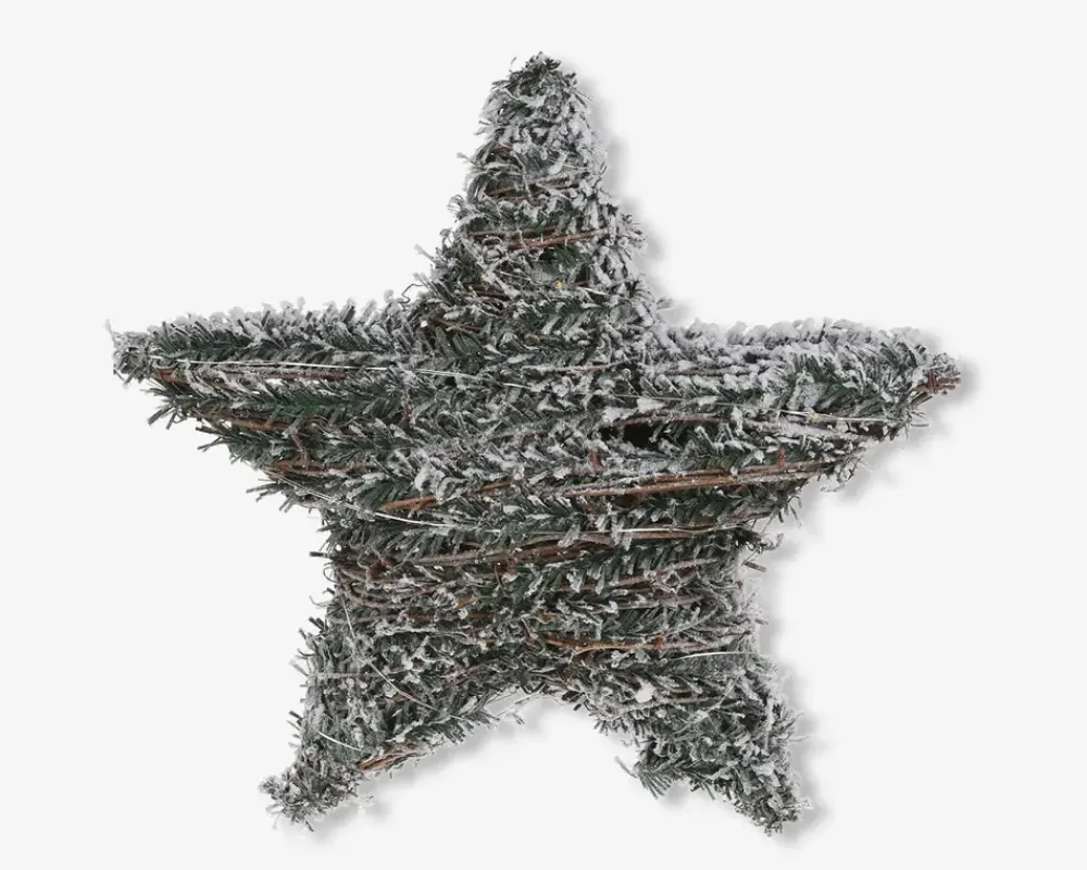 Hot Daells Bolighus Stjerne Grøn LED 30 cm