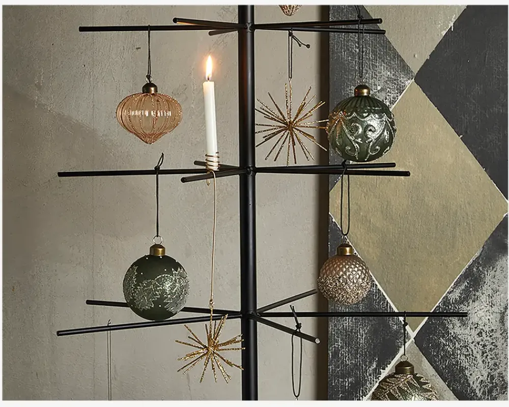 Discount Daells Bolighus Stjerne M.Snor Guld Ø.8cm