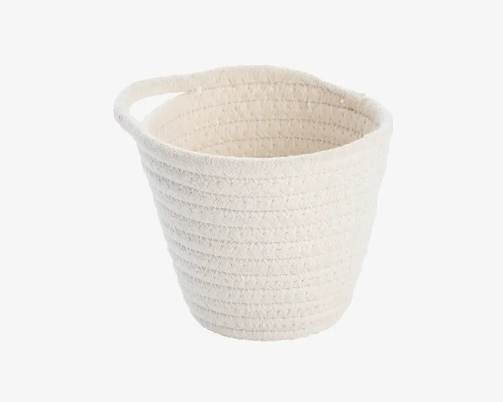 Best Daells Bolighus Stofkurv Soria Hvid H12,5 cm