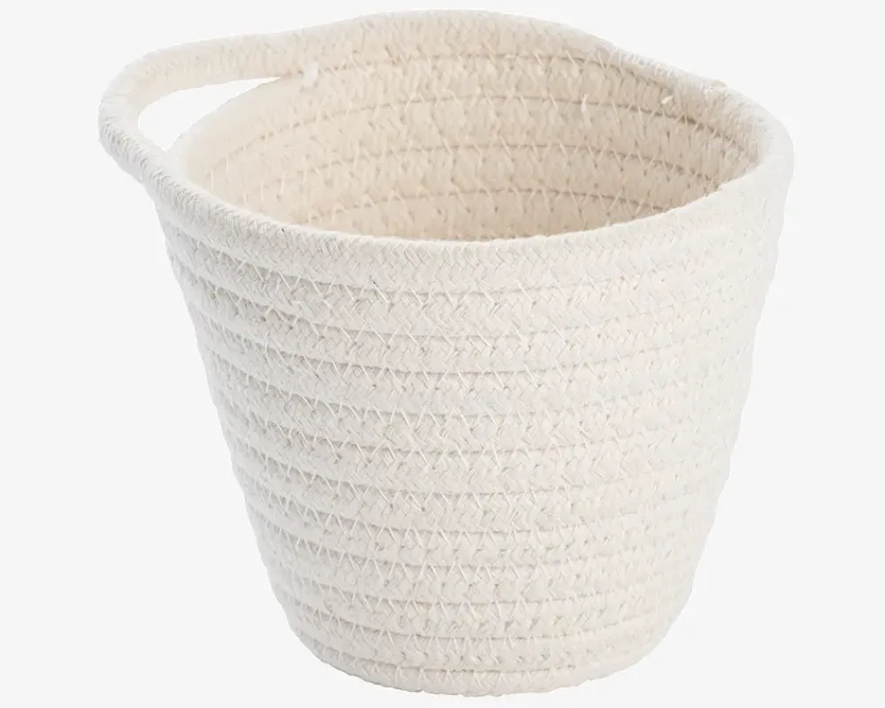 Best Daells Bolighus Stofkurv Soria Hvid H12,5 cm