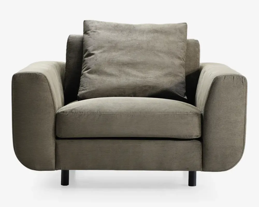 Best Daells Bolighus Stol Motive grøn fløjl