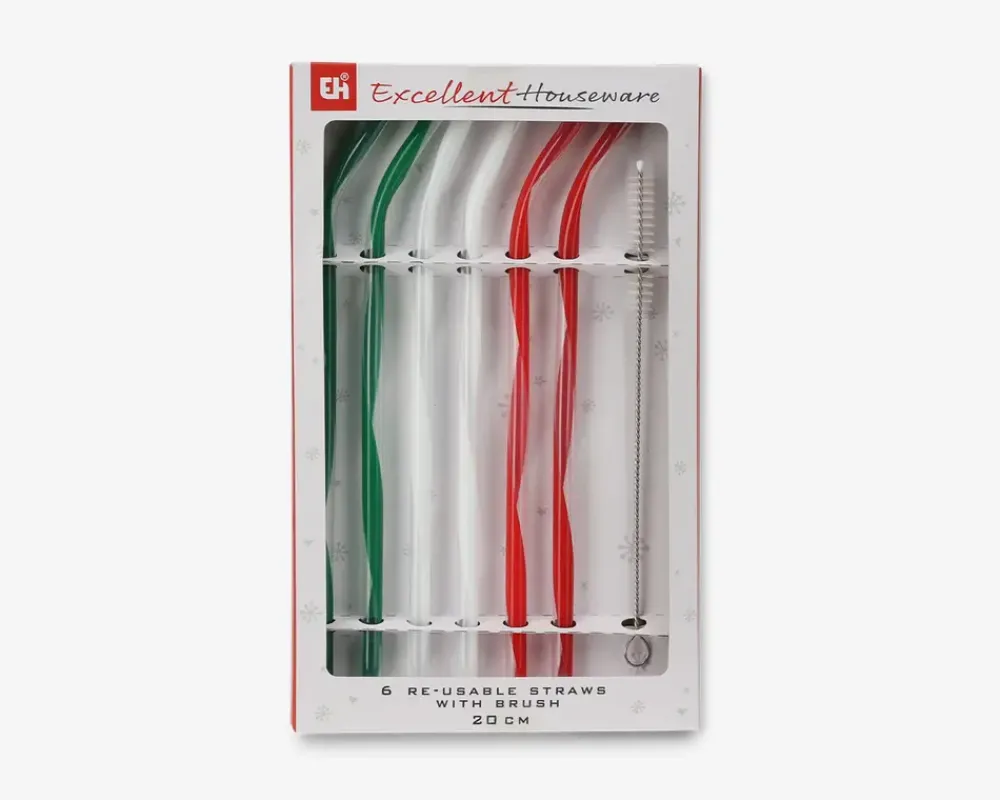 Sale Daells Bolighus Sugerør I Hård Plast