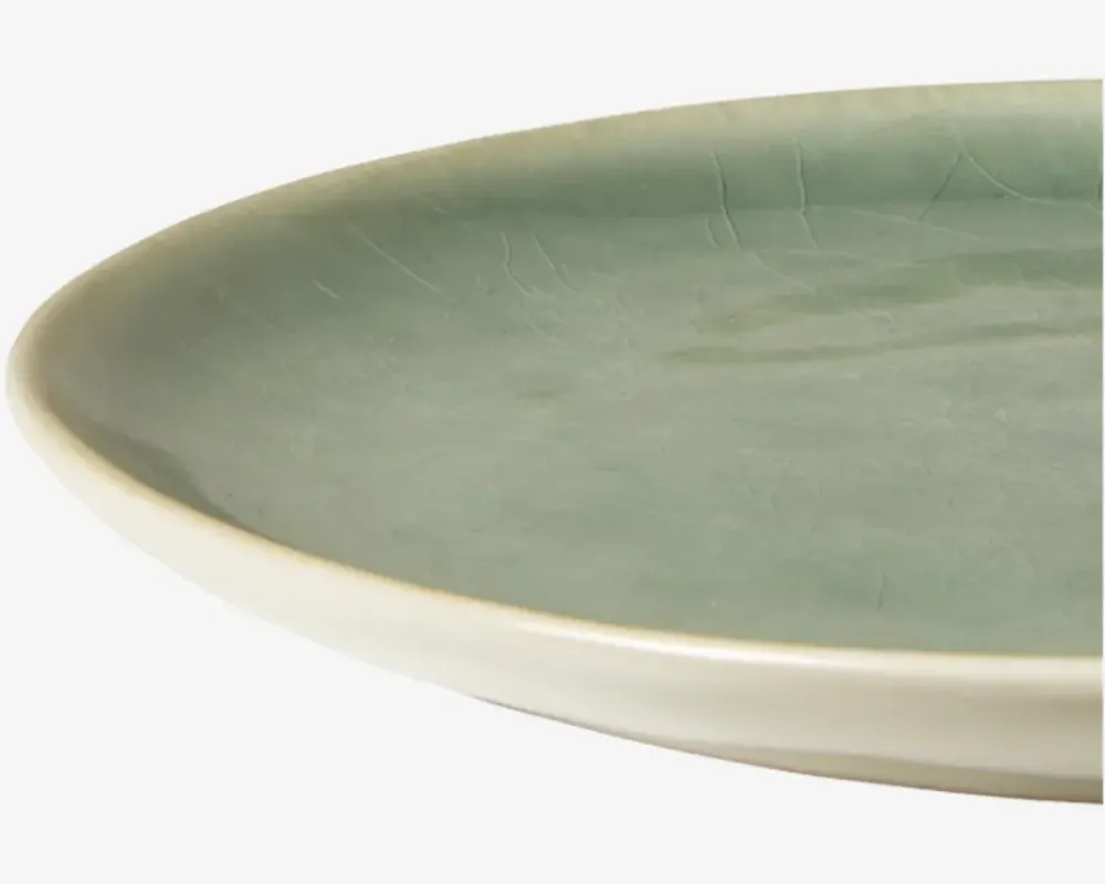 Hot Daells Bolighus Tallerken Mint Ø.21 cm Grøn