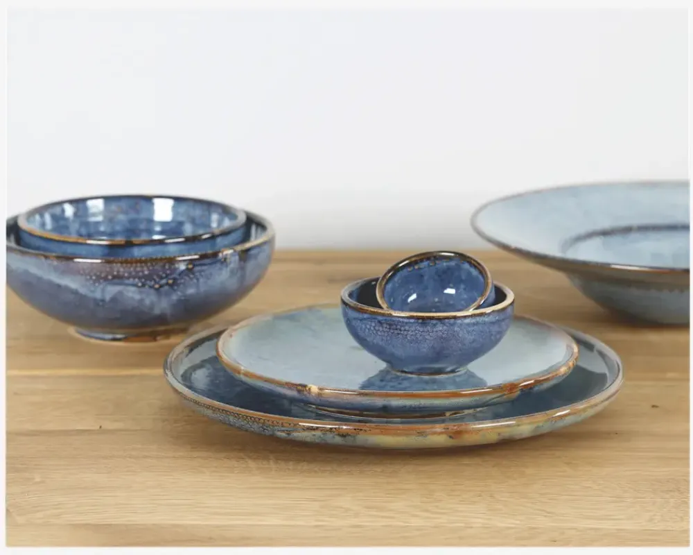 Clearance Daells Bolighus Tallerken Space Blå Ø21 cm