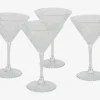 New Daells Bolighus Timeless Martini Glas Klar 4pk