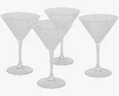 New Daells Bolighus Timeless Martini Glas Klar 4pk