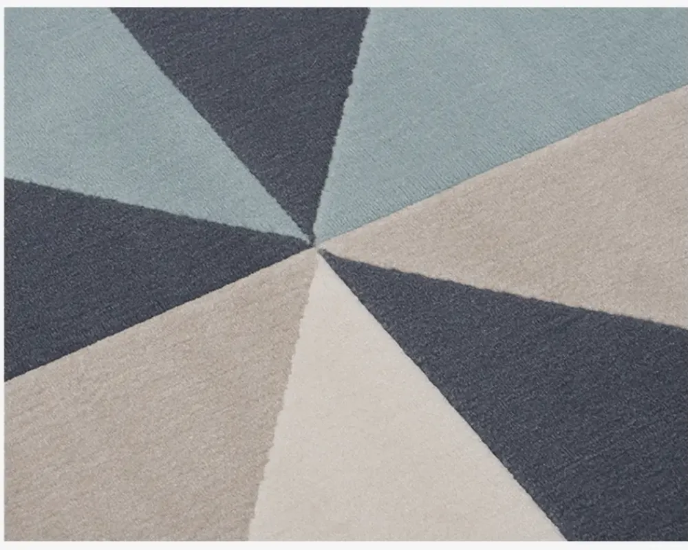 Best Daells Bolighus Tæppe Amsterdam Blå 160x230 cm