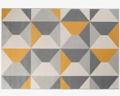 Clearance Daells Bolighus Tæppe Amsterdam Gul 160x230 cm