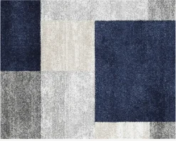 New Daells Bolighus Tæppe Cuba Blå 133x195 cm