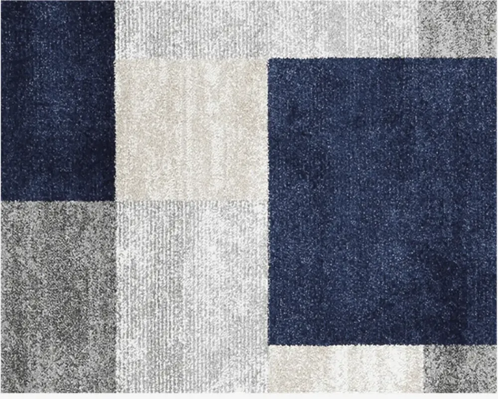 New Daells Bolighus Tæppe Cuba Blå 133x195 cm