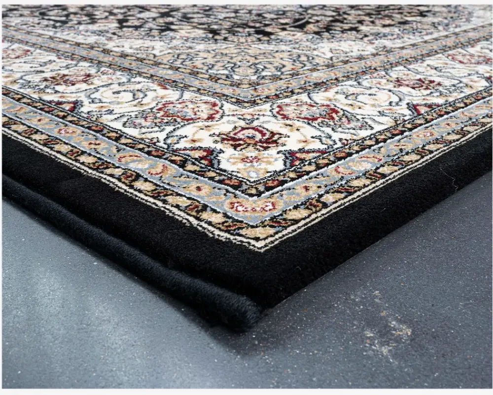 Outlet Daells Bolighus Tæppe Leonardo 133x195 cm Sort