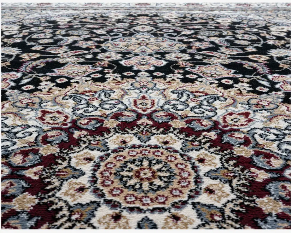 Outlet Daells Bolighus Tæppe Leonardo 133x195 cm Sort