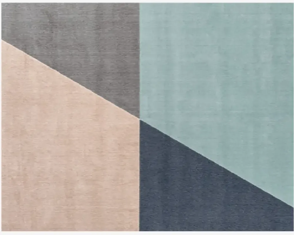 Hot Daells Bolighus Tæppe London Blå 200x290 cm