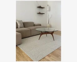 Clearance Daells Bolighus Tæppe Loom creme 140 x 200 cm