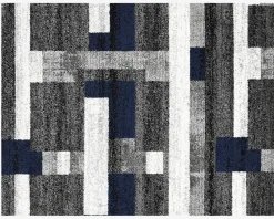 Online Daells Bolighus Tæppe Luna Blå 160x230 cm