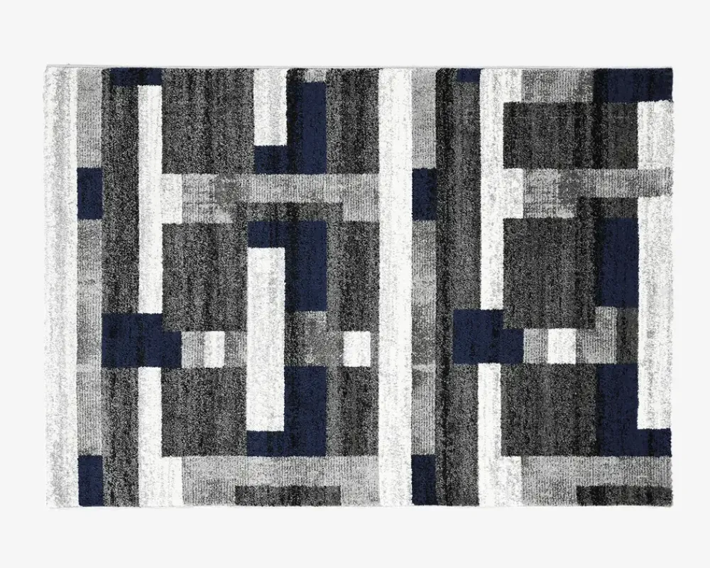 Discount Daells Bolighus Tæppe Luna Blå 133x195 cm