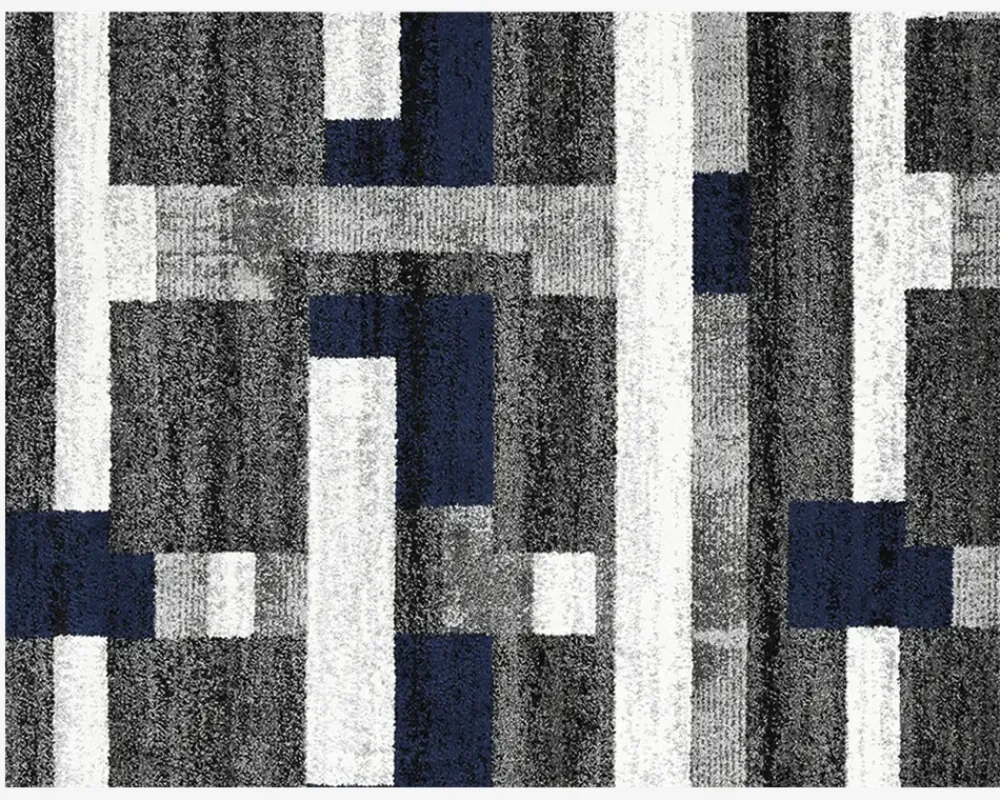 Discount Daells Bolighus Tæppe Luna Blå 133x195 cm