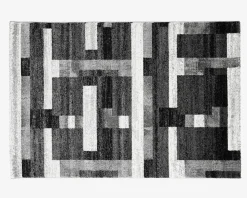 Discount Daells Bolighus Tæppe Luna Black 160x230 cm