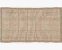 Outlet Daells Bolighus Tæppe Luxor natur/hvid 170x240 cm Natur, Hvid