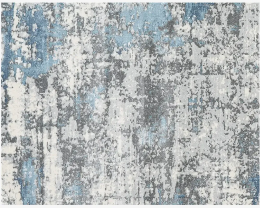 Sale Daells Bolighus Tæppe Paris 503 160x230cm Blue Blå