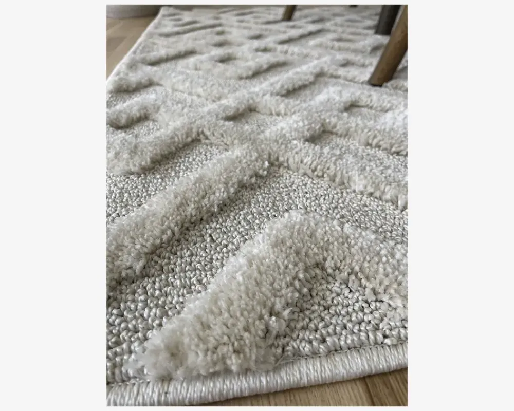 Best Daells Bolighus Tæppe Pisa Creme 160 x 230 cm