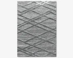 Hot Daells Bolighus Tæppe Pisa mørk grå 140 x 200 cm